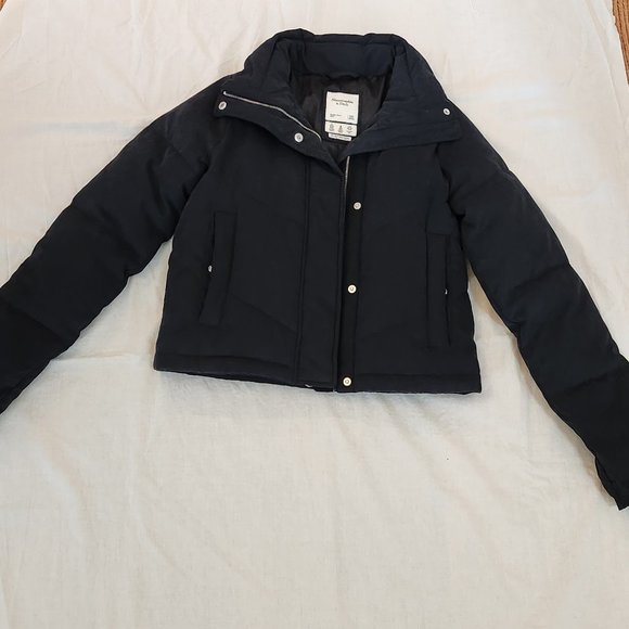 Abercrombie Mini Puffer Jacket - XXS - Picture 2 of 11
